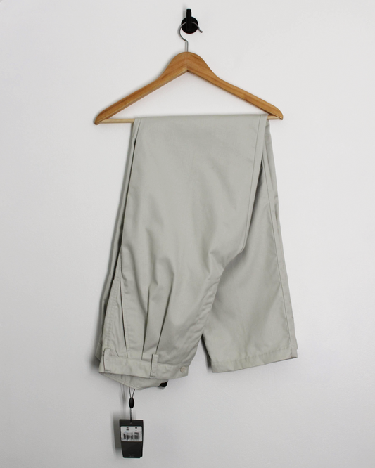 00s Nike Baggy Fit Beige Trousers with Tags (32W 36L)