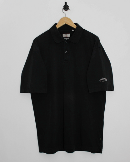 00s Callaway Black Polo-Shirt (XL)