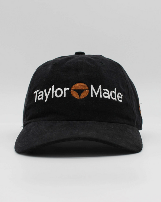 90s TaylorMade Black/Orange Cap with Tags