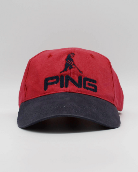 90s Ping ‘Mr Ping’ Red/Black Cap