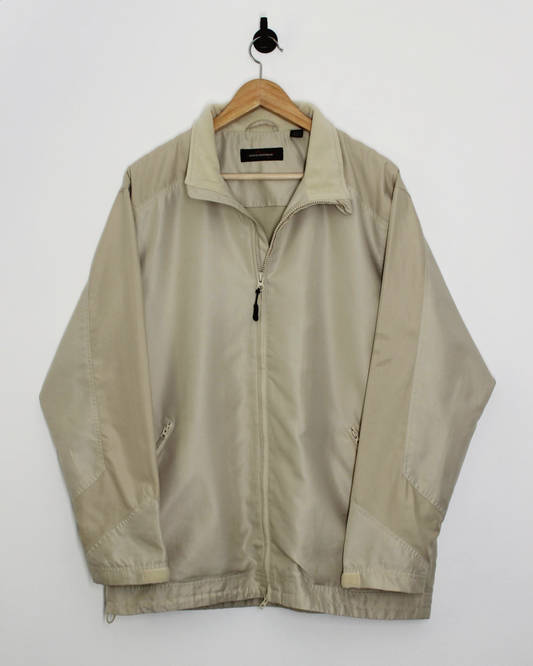 00s Greg Norman Beige Full Zip Jacket (M)