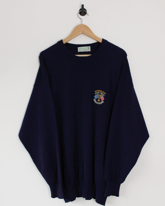 1993 Ryder Cup Glenmuir Lambswool Crewneck Jumper (XL)