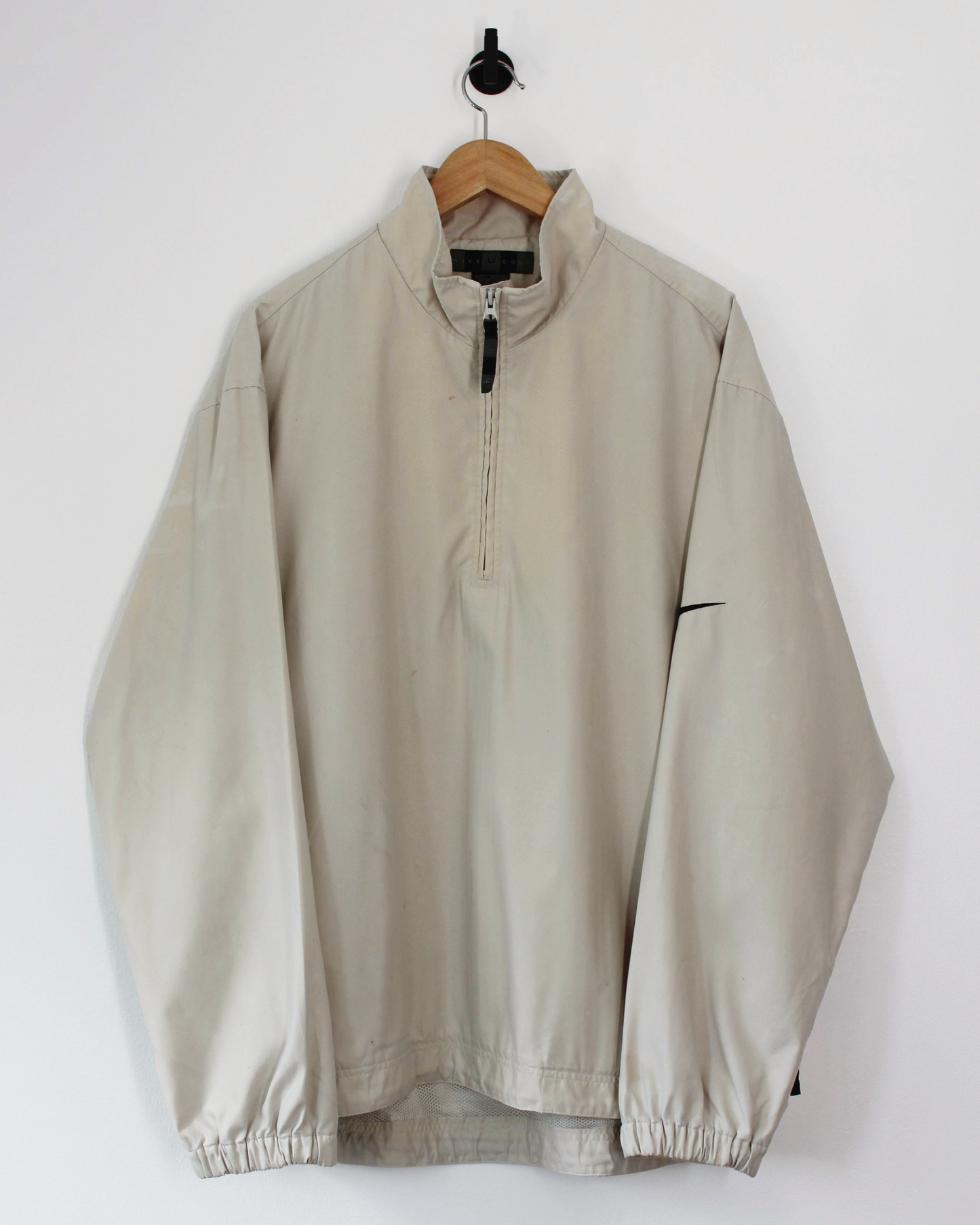 00s Nike Golf Unique Weave Thick Quarter Zip Jacket (L)