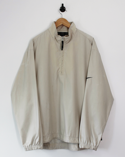 00s Nike Golf Unique Weave Thick Quarter Zip Jacket (L)