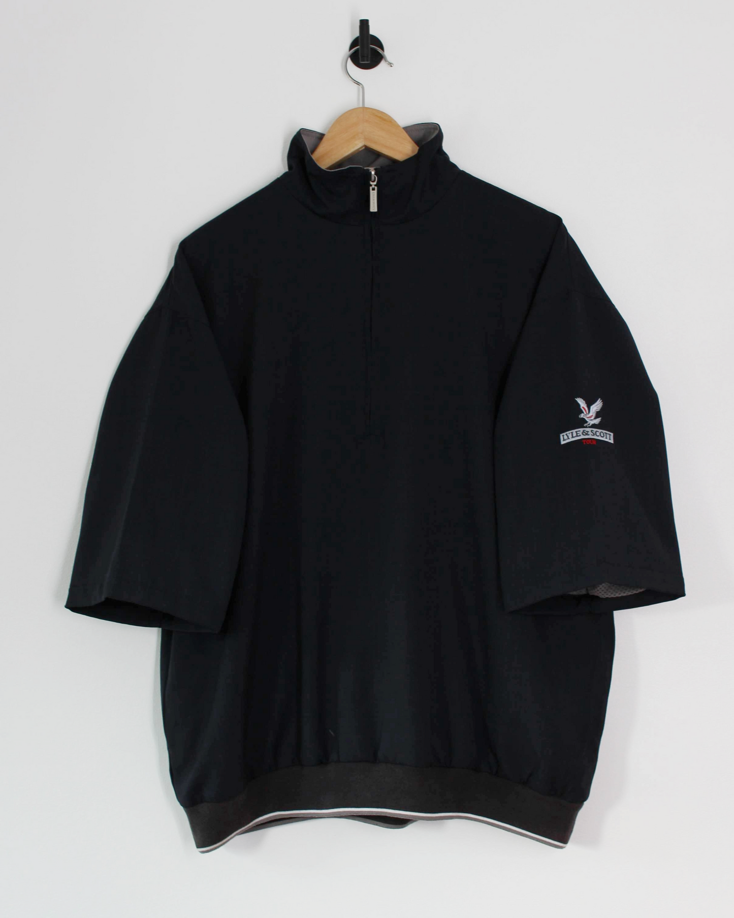 00s Lyle & Scott Tour Short Sleeve Windbreaker (L)