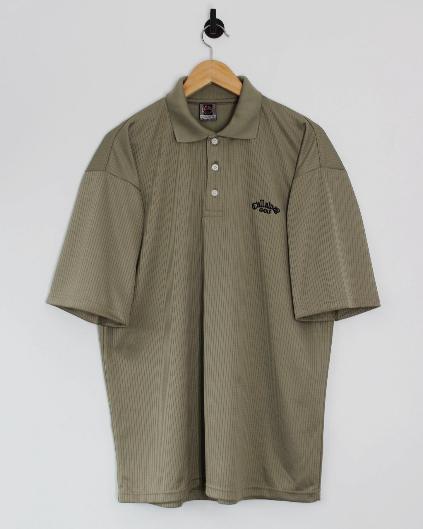 90s Callaway USA Collection Khaki Polo-Shirt (XL)