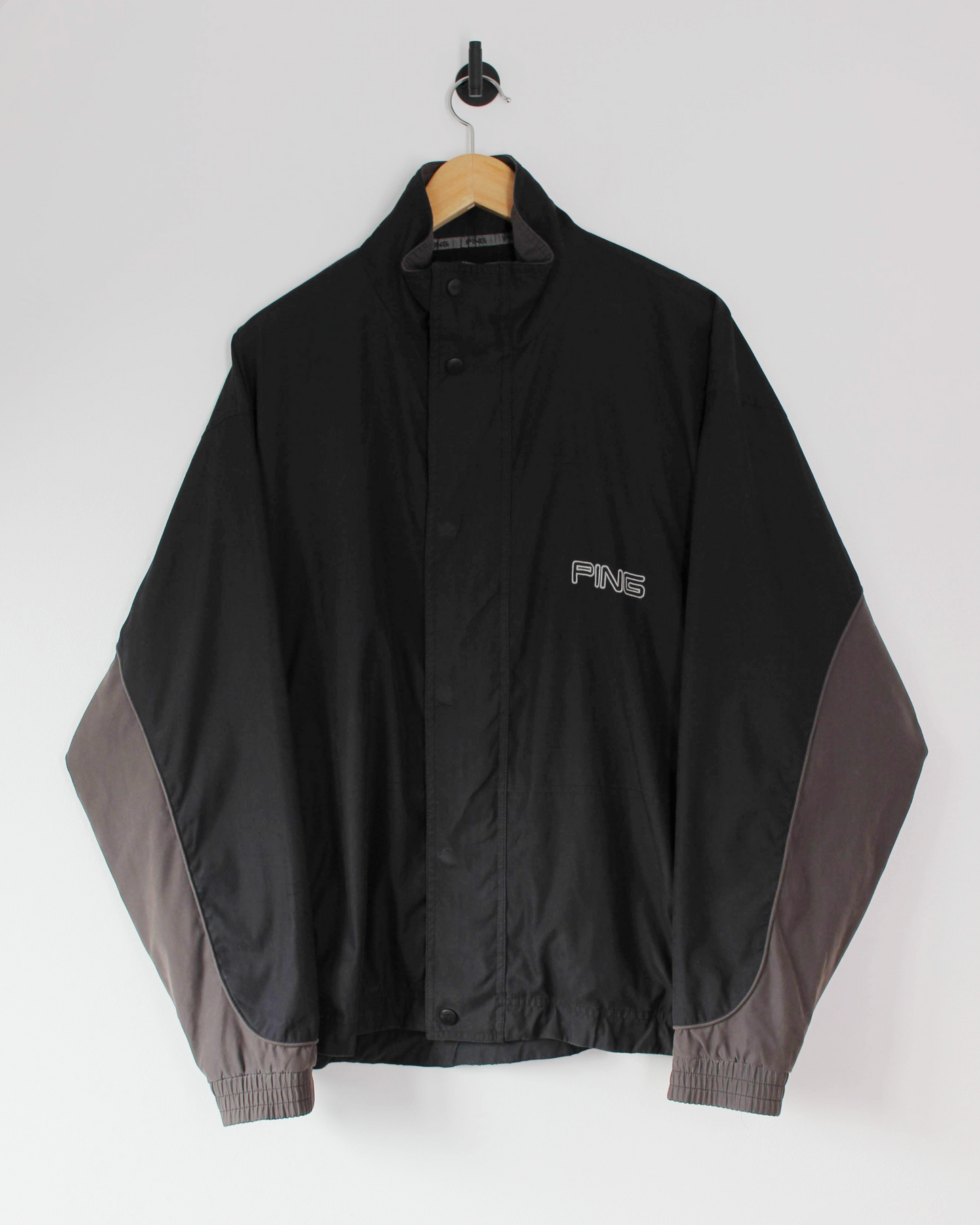 00s Ping Full Zip Black Jacket (M)