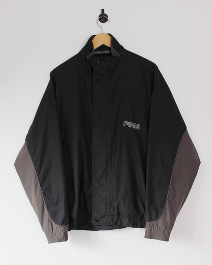 00s Ping Full Zip Black Jacket (M)
