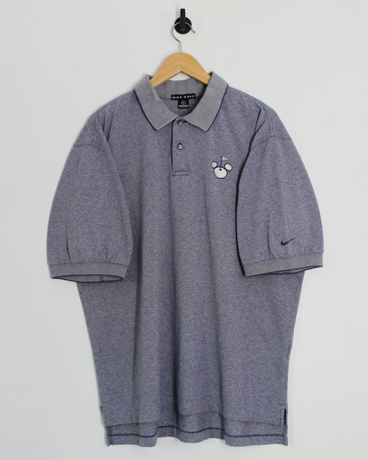 90s Nike Walt Disney Mickey Mouse Polo-Shirt (L)