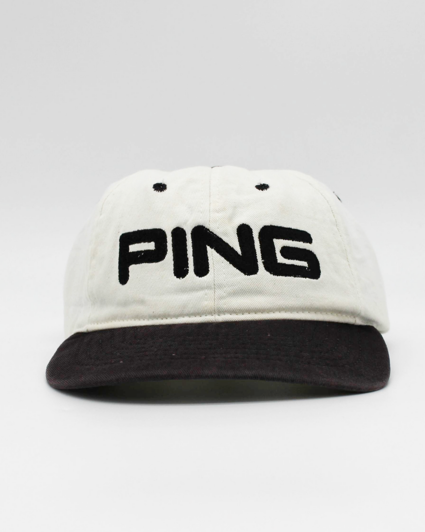 90s Ping White/Black Cap