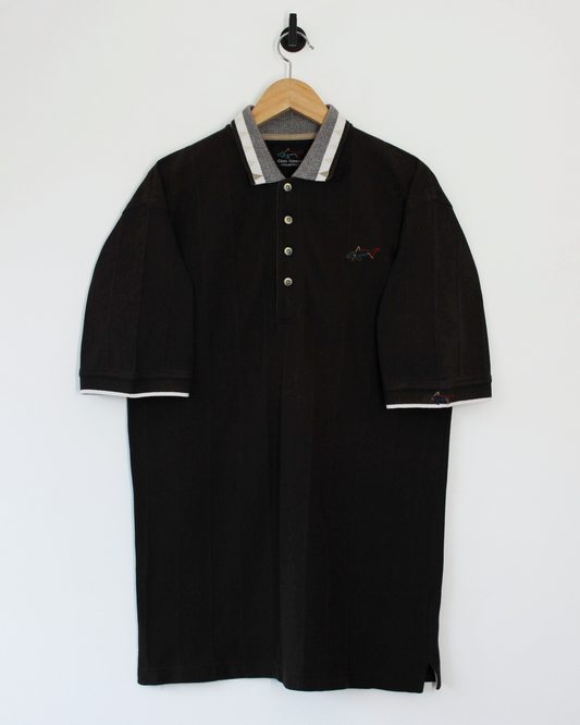 90s Greg Norman Dark Brown Polo-Shirt (M)