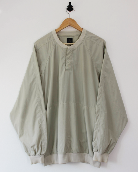 90s Nike Cream Buttoned Windbreaker (L)