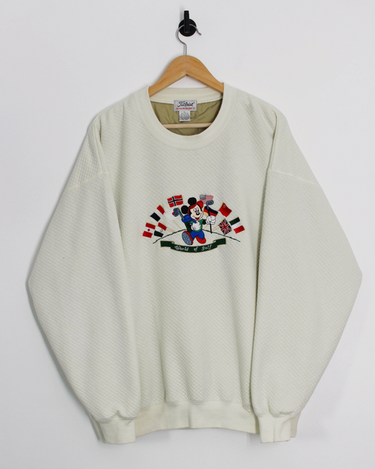 90s Titleist Walt Disney ‘World of Golf’ Crewneck Sweatshirt (XL)
