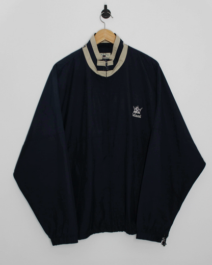 00s Cutter & Buck Kingsbarns Navy Full Zip Jacket (XL)