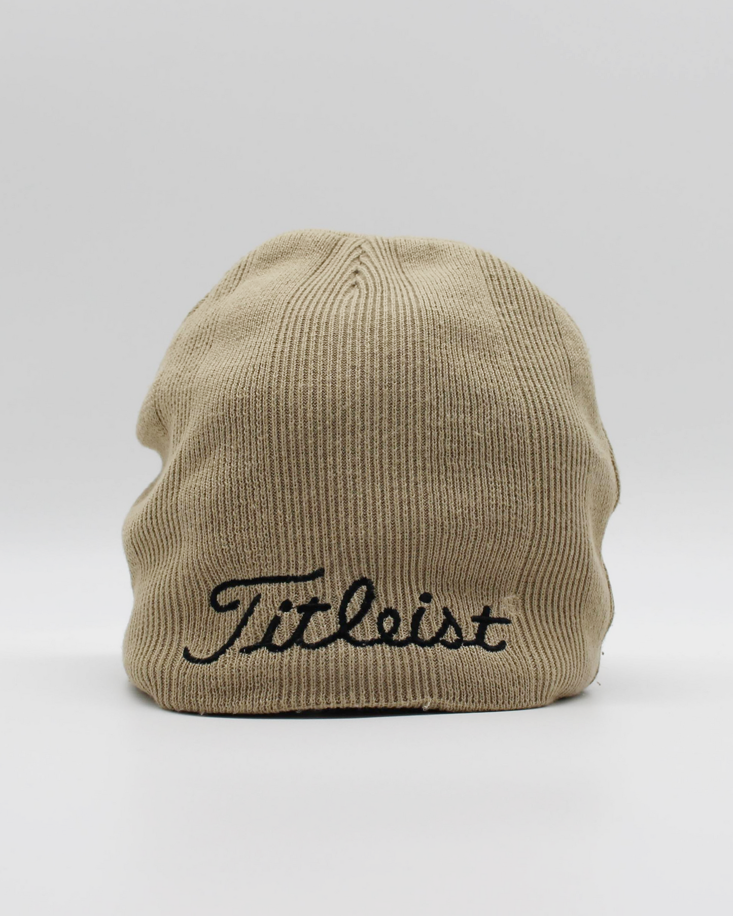 00s Titleist Beige Beanie Hat