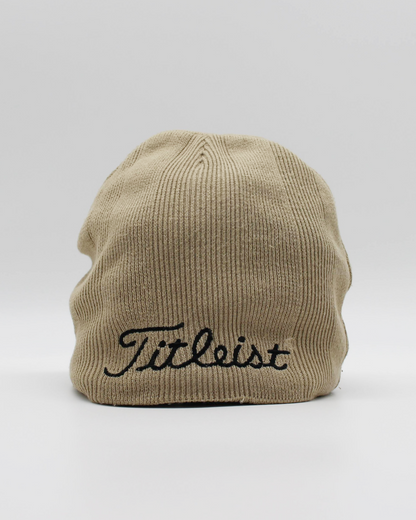 00s Titleist Beige Beanie Hat