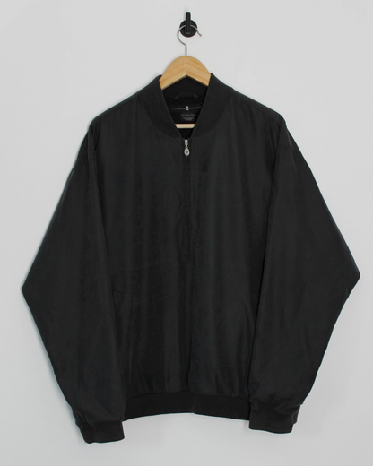 00s Nike Tiger Woods Dark Grey Bomber Jacket (L)