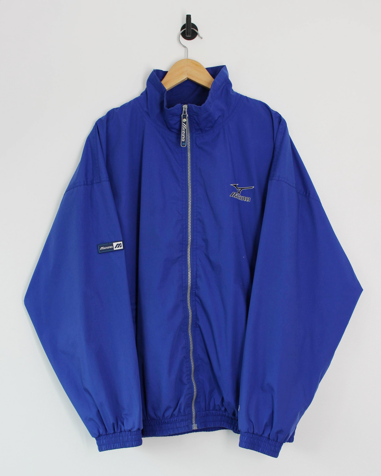 00s Mizuno Blue Full Zip Jacket (XL)