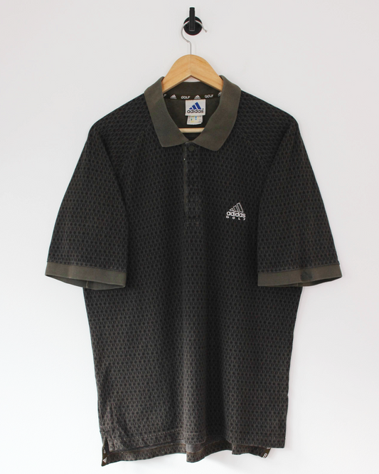 90s Adidas Golf Abstract Polo-Shirt (M/L)