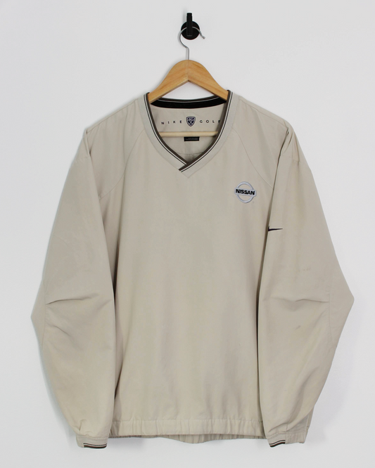 00s Nike x Nissan V-Neck Windbreaker (L)