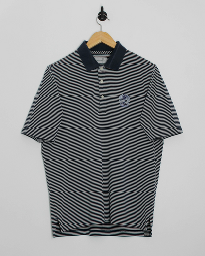 2010 Ryder Cup Ashworth Navy/White Striped Polo-Shirt (M)