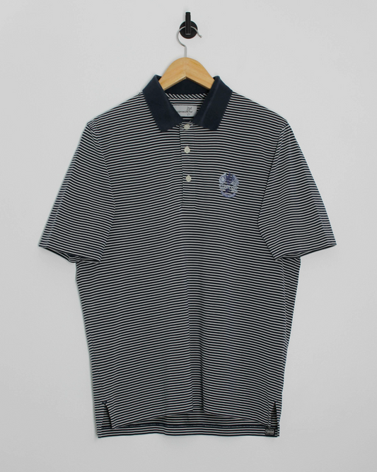 2010 Ryder Cup Ashworth Navy/White Striped Polo-Shirt (M)