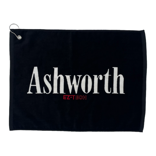 Ashworth Black Golf Towel