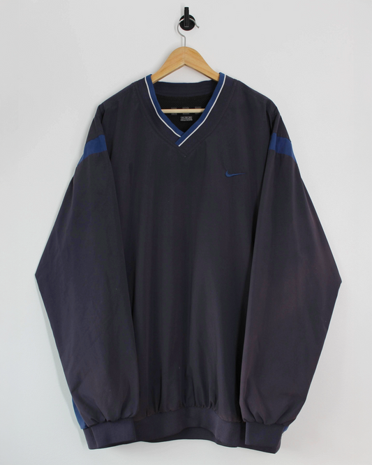 00s Nike V-Neck Windbreaker (3XLT)