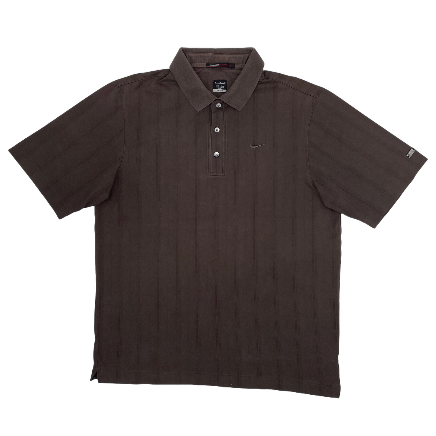Nike Tiger Woods Brown Polo-Shirt (M)