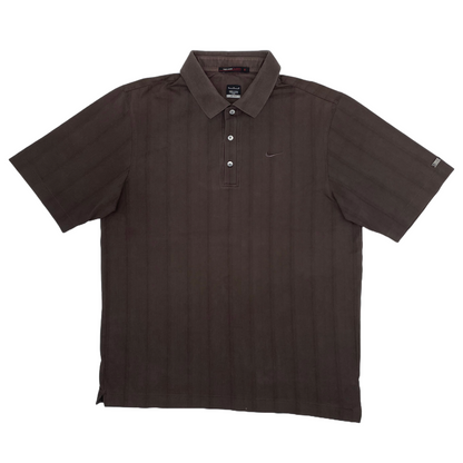 Nike Tiger Woods Brown Polo-Shirt (M)