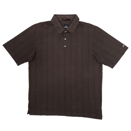 Nike Tiger Woods Brown Polo-Shirt (M)