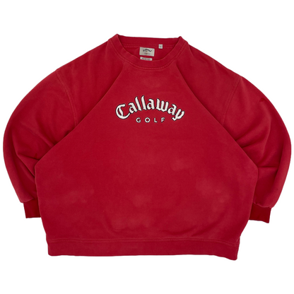 Red Callaway Crewneck Jumper (XL)