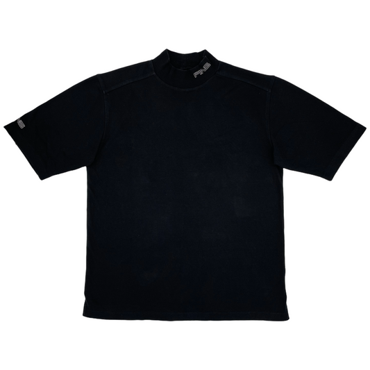Ping Black Mock Neck Golf Shirt (XL)