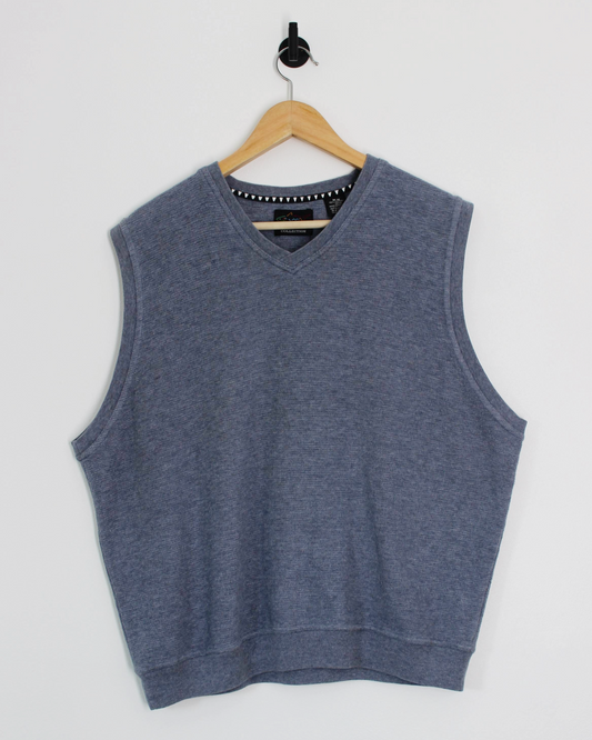 90s Greg Norman Blue Golf Vest (M)