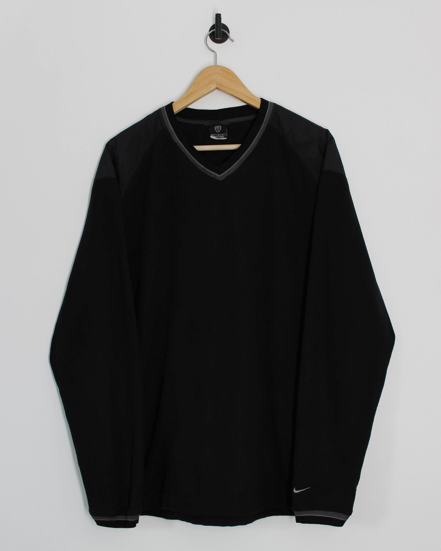 00s Nike Black Pullover Fleece (XL)