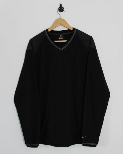 00s Nike Black Pullover Fleece (XL)