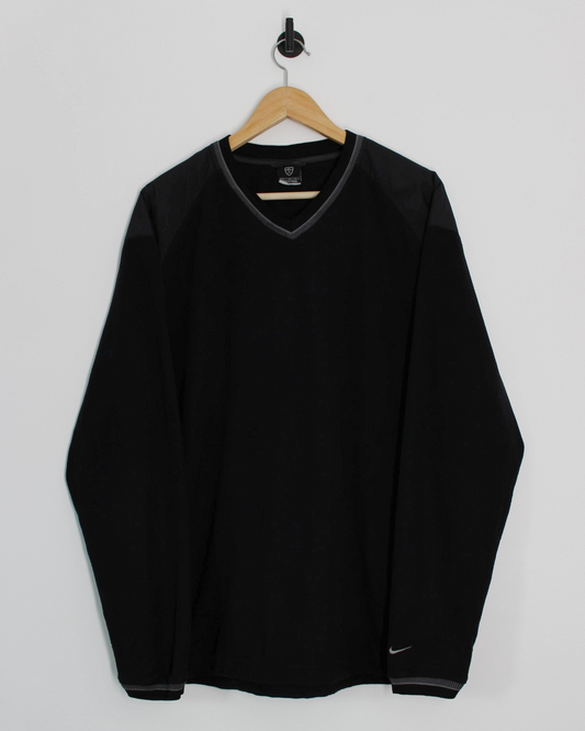 00s Nike Black Pullover Fleece (XL)