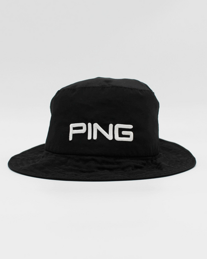 00s Ping Black Bucket Hat (S/M)