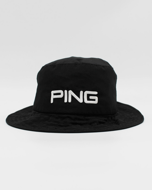 00s Ping Black Bucket Hat (S/M)
