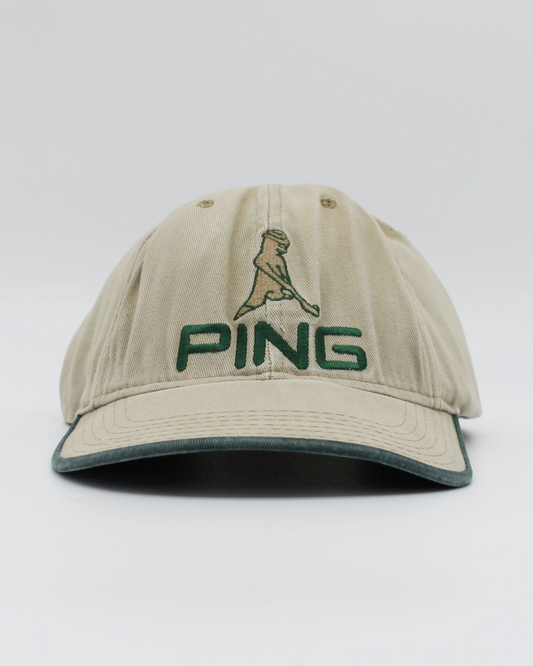 90s Ping Light Brown/Green Cap