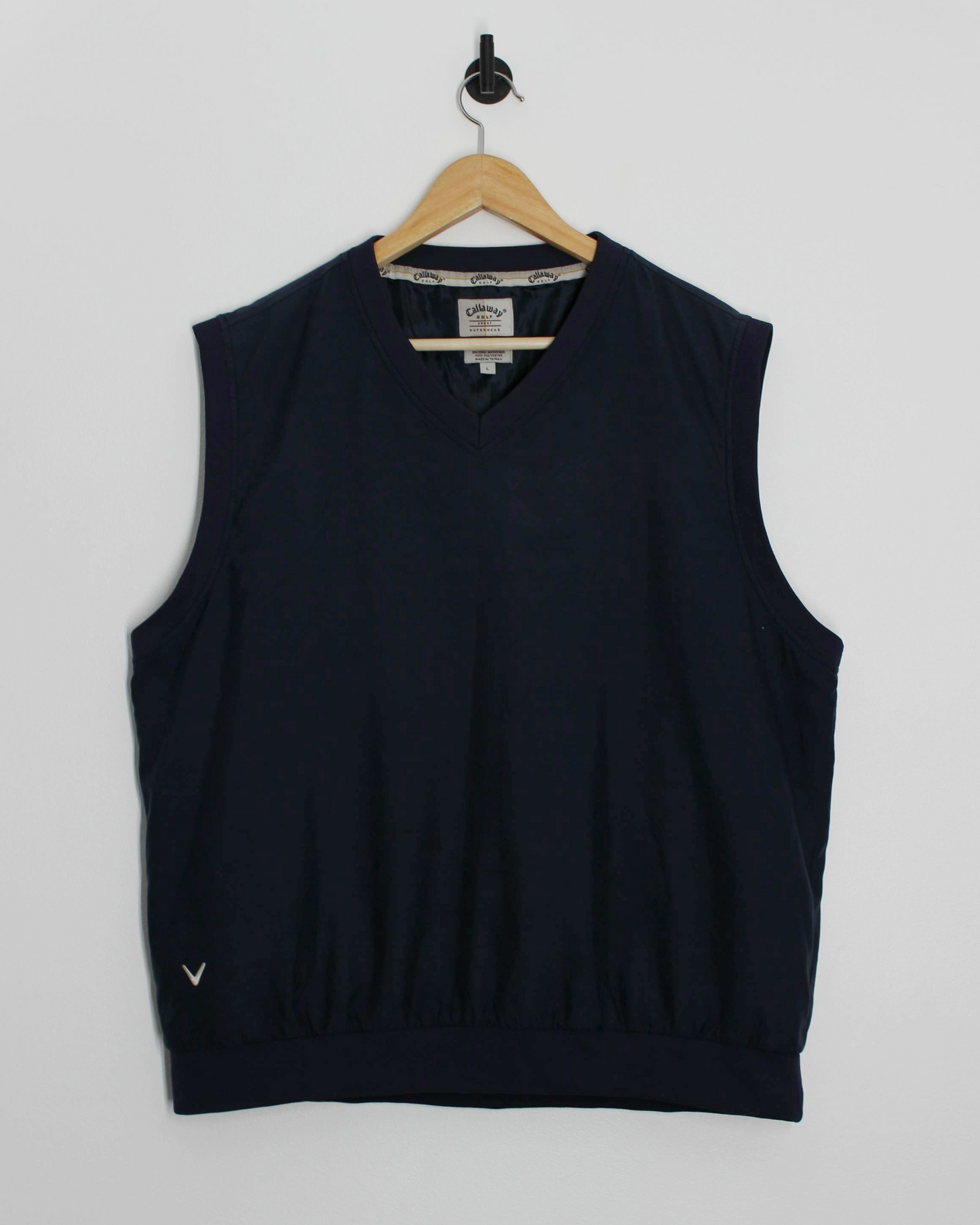 00s Callaway Navy Golf Vest (L)