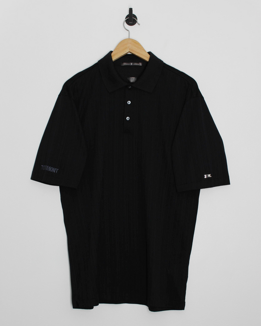 00s Nike Tiger Woods Black Polo-Shirt (M)