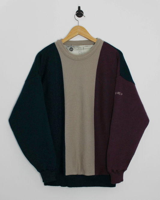 90s Proquip Wool Crewneck Pullover (M)