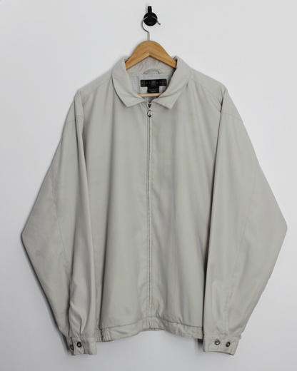 00s Nike Cream Harrington Style Full Zip Jacket (XL)