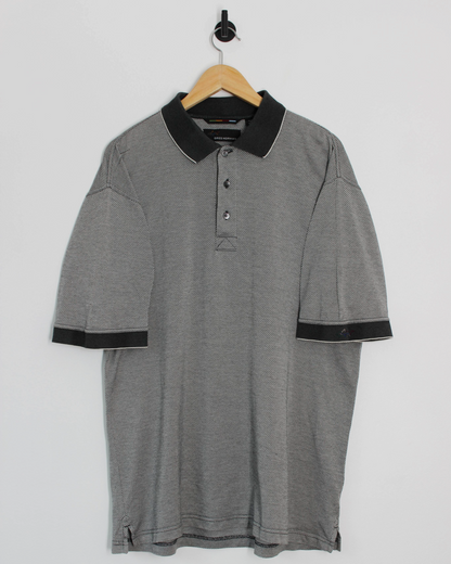 00s Greg Norman Woven Polo-Shirt (M)
