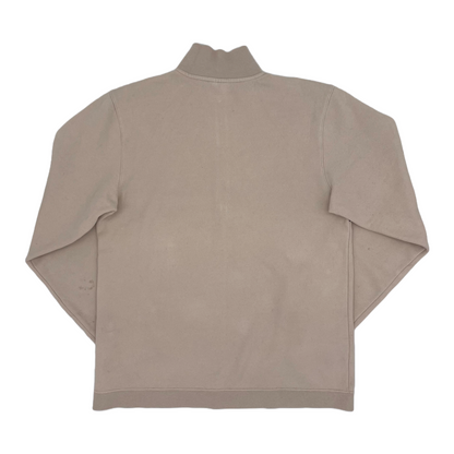 Nike Beige/Black Quarter Zip Jumper (S)