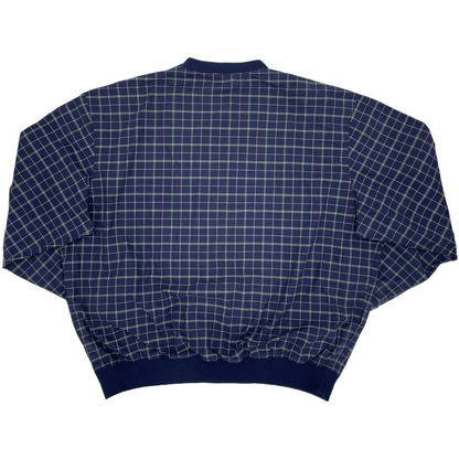 Polo Ralph Lauren Navy/White Chequered Windbreaker (XL)