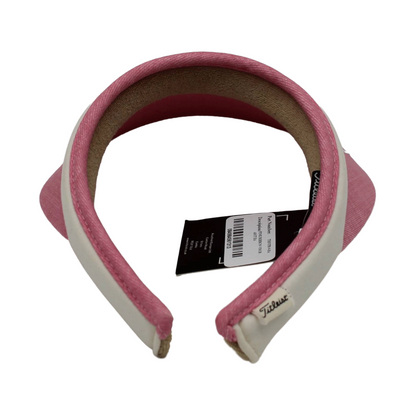 Ladies Titleist Pink Golf Visor with Tags