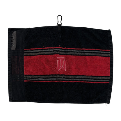Nike Golf Tiger Woods Black/Red Golf Towel