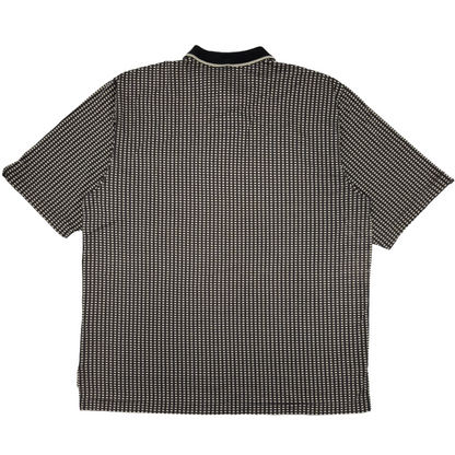 Nike Disney Black/White Chequered Polo-Shirt (XL)